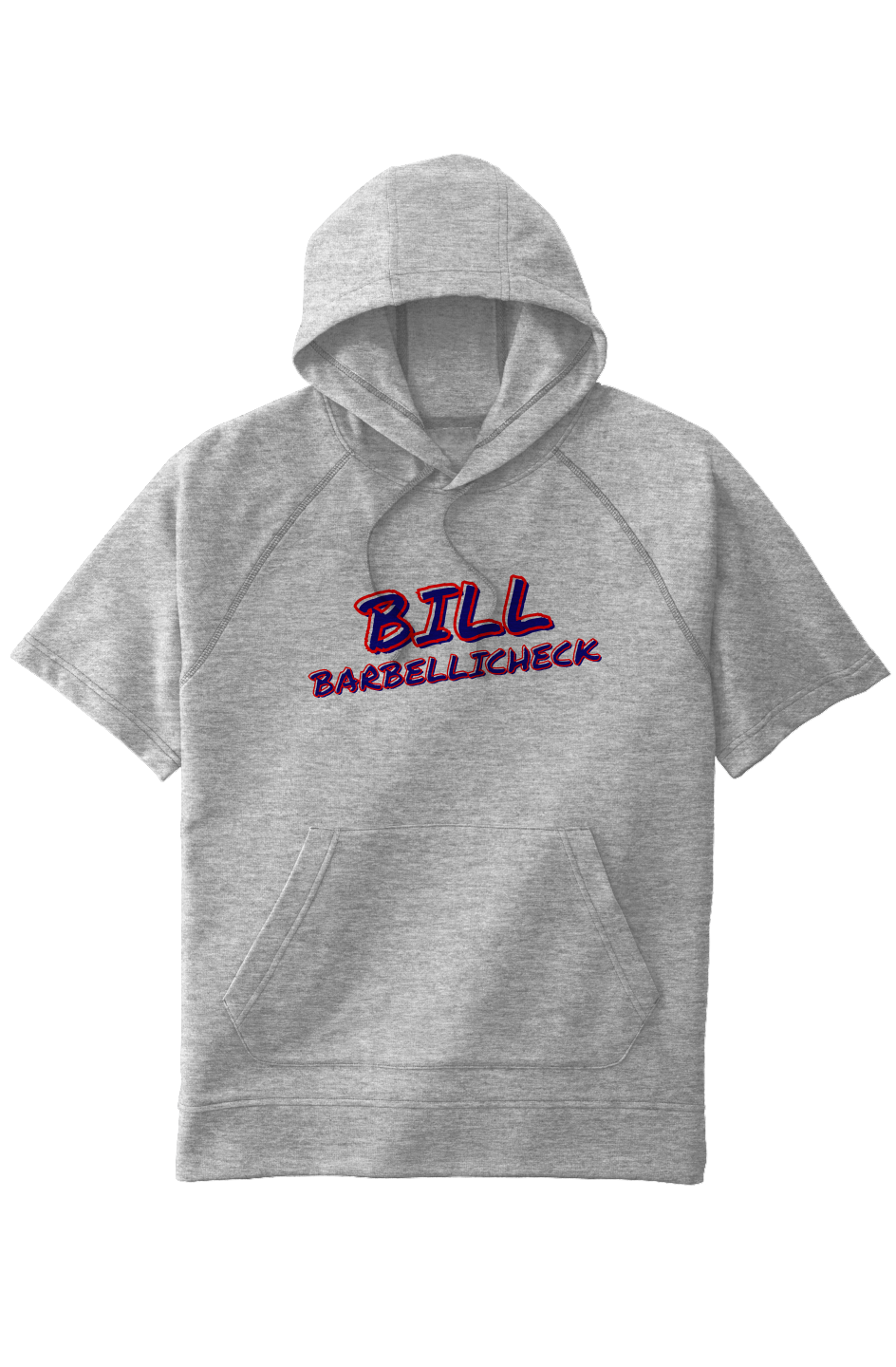 Tri-Blend Fleece S/S Hooded Pullover