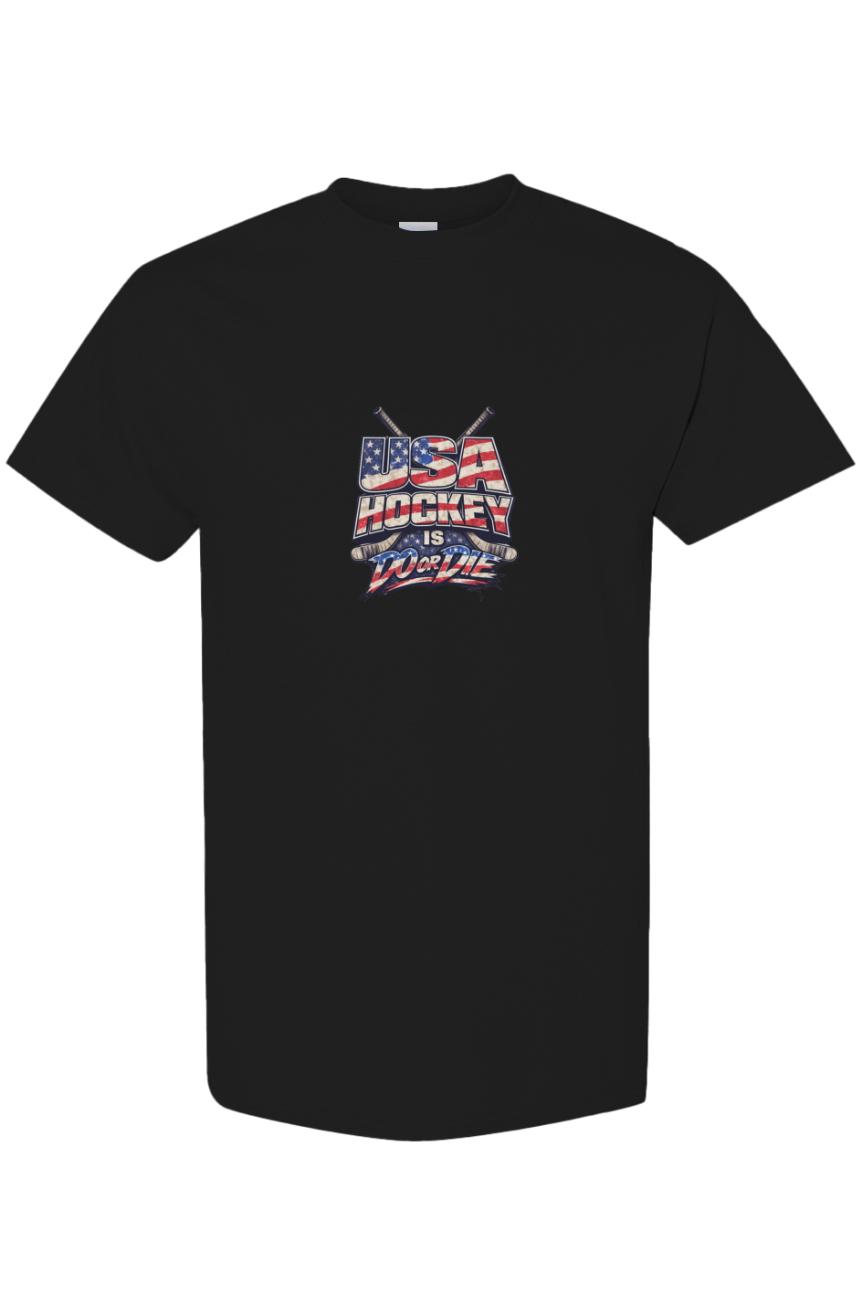 Men's Heavyweight Tee |USA Hockey Is Do or Die