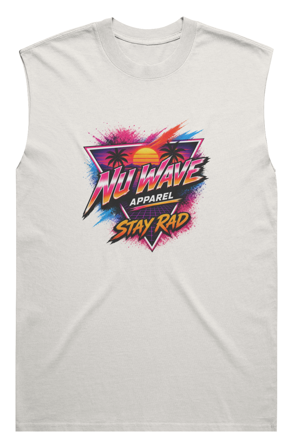 Men's Heavy Faded Tank | Stay Rad