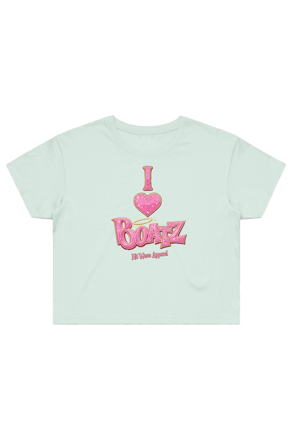 Women's Street Crop Tee | I <3 Boatz