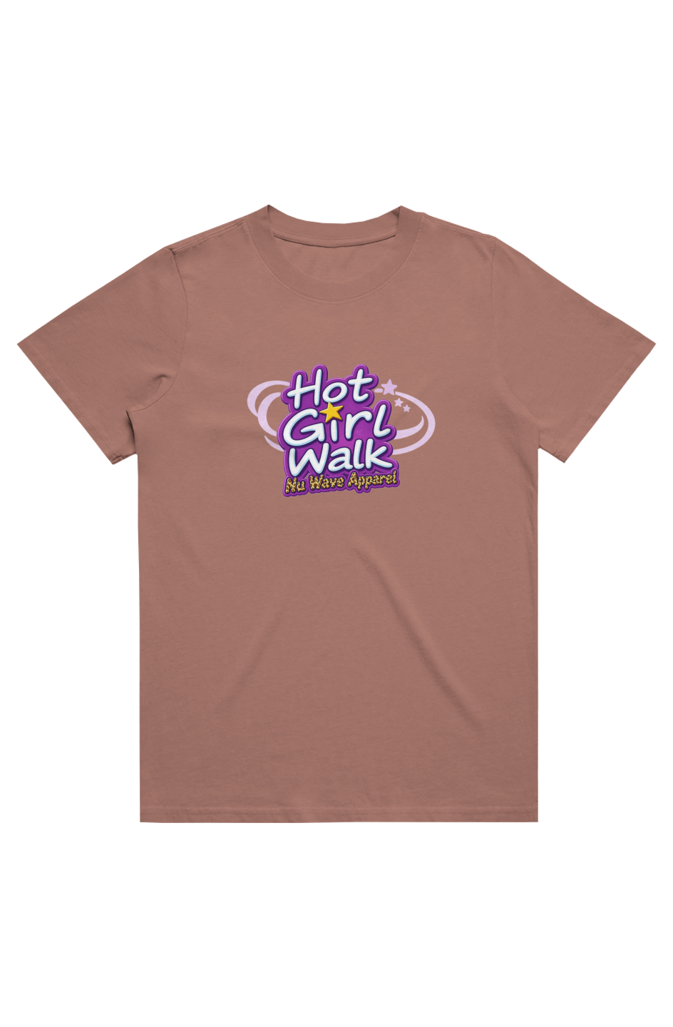 Women's Baggy Faded Over Tee | Hot Girl Walk Cheetah