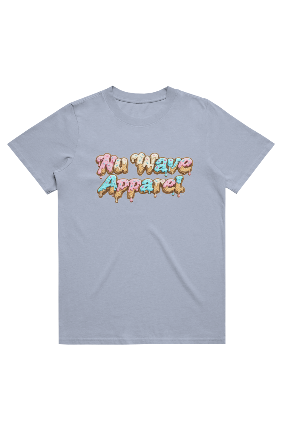Women's Baggy Faded Over Tee | Ice Cream Paint Job