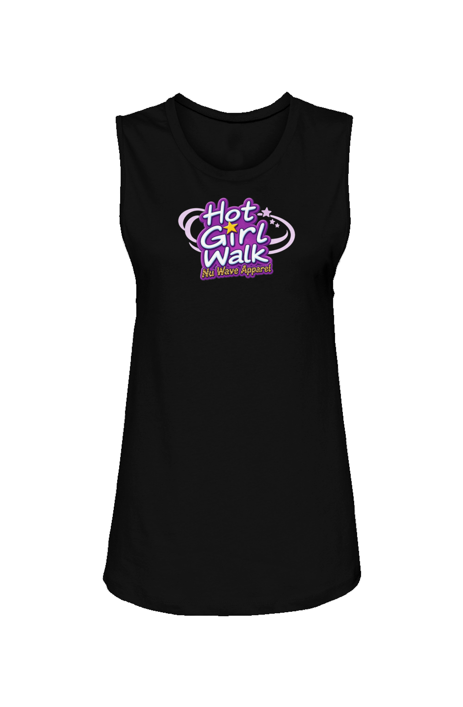 Women's Muscle Tank | Hot Girl Walk Cheetah