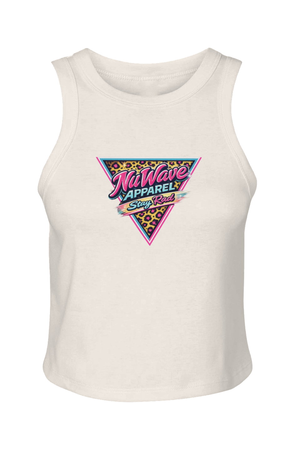 Women's Micro Rib Racer Tank | Stay Rad