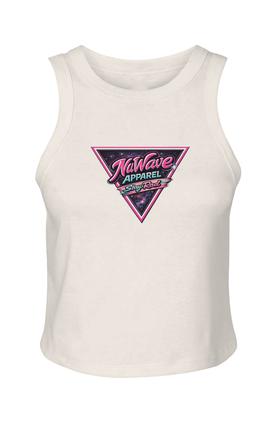 Women's Micro Rib Racer Tank | Stay Rad