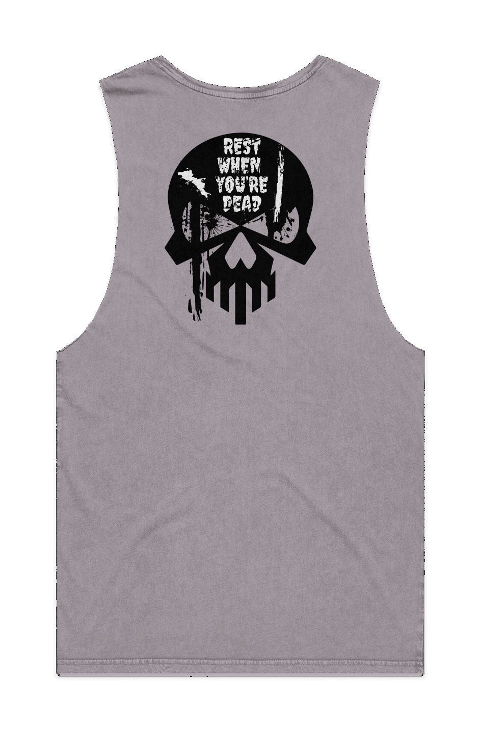 MENS STONE WASH BARNARD TANK