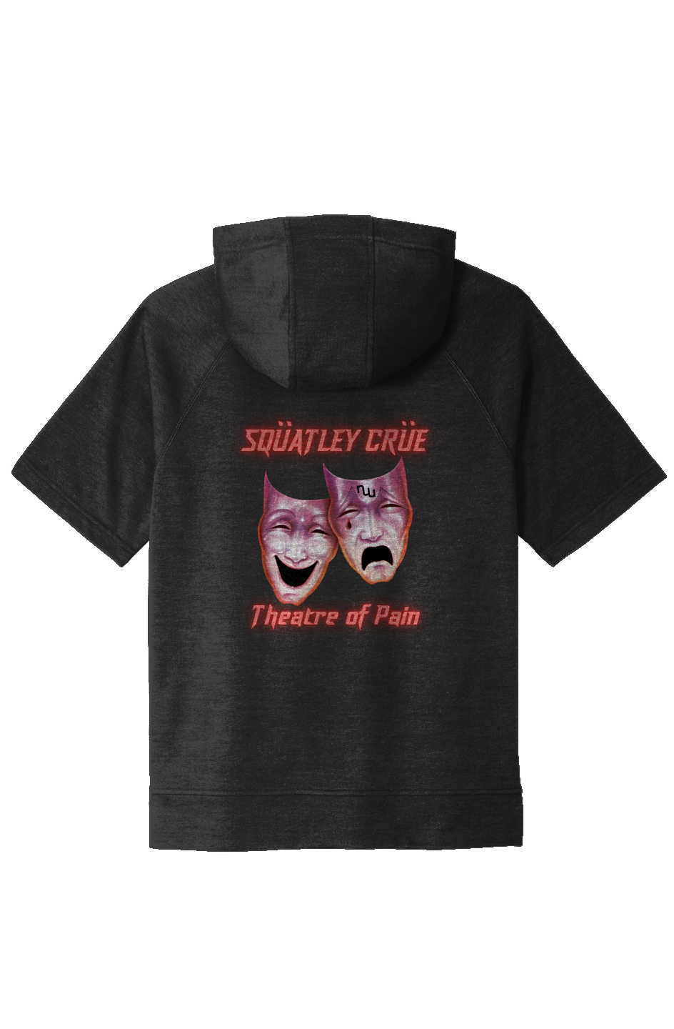 Tri-Blend Fleece  S/S Hooded Pullover