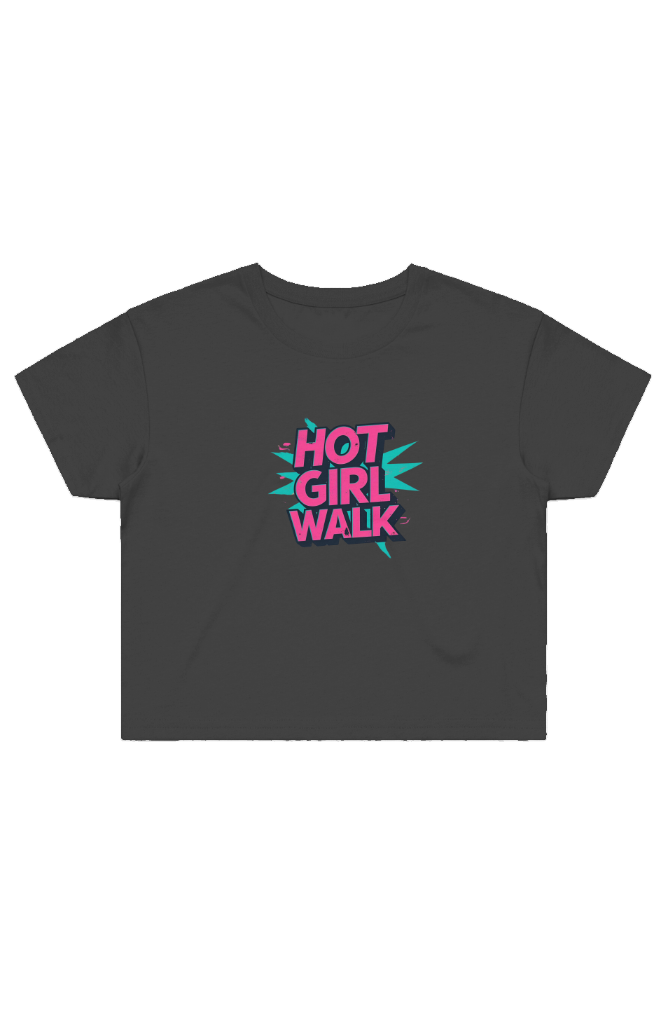 Women's Street Crop Tee | Hot Girl Walk