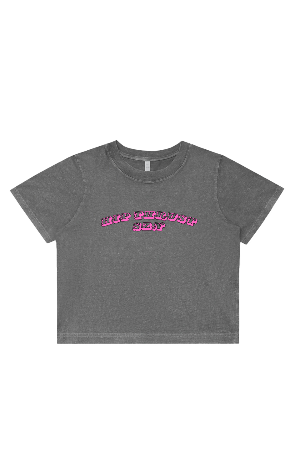 Women's Stone Wash Heavy Crop | Hip Thrust Szn