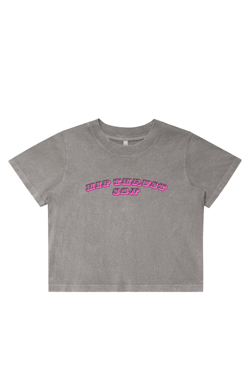 Women's Stone Wash Heavy Crop | Hip Thrust Szn