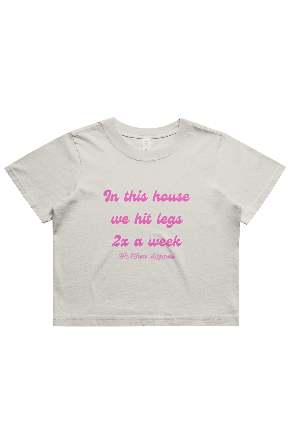 Heavy Faded Crop Tee