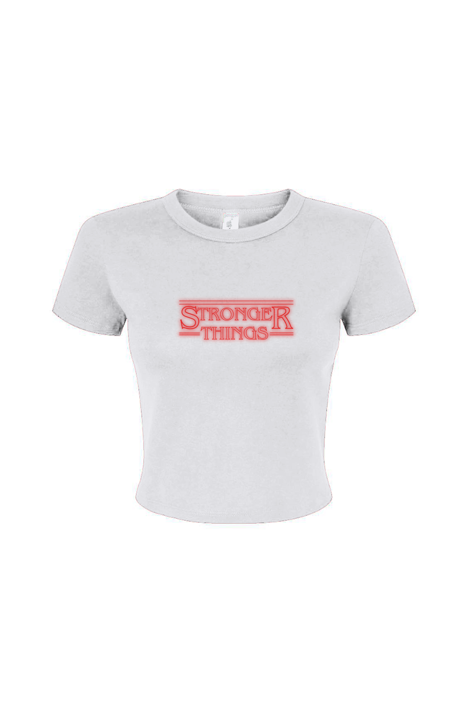Women's Micro Rib Baby Tee | StrongerThings