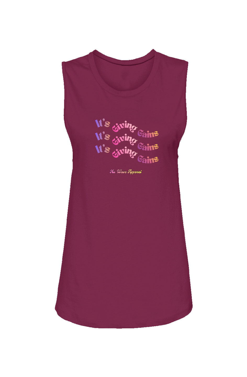 Women's Muscle Tank | It's Giving Gains