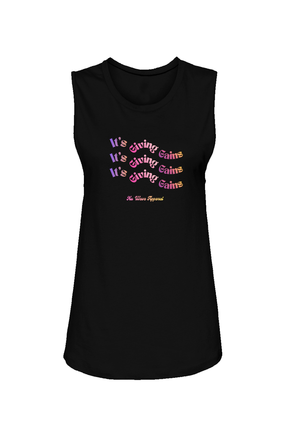 Women's Muscle Tank | It's Giving Gains