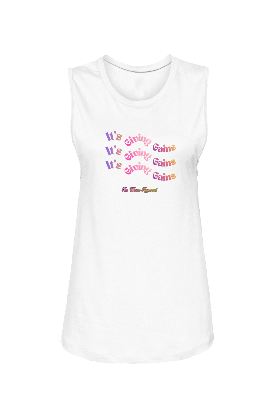 Women's Muscle Tank | It's Giving Gains