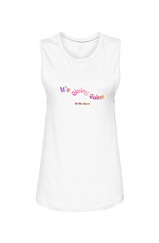 Womens Muscle Tank | It's Giving Gains