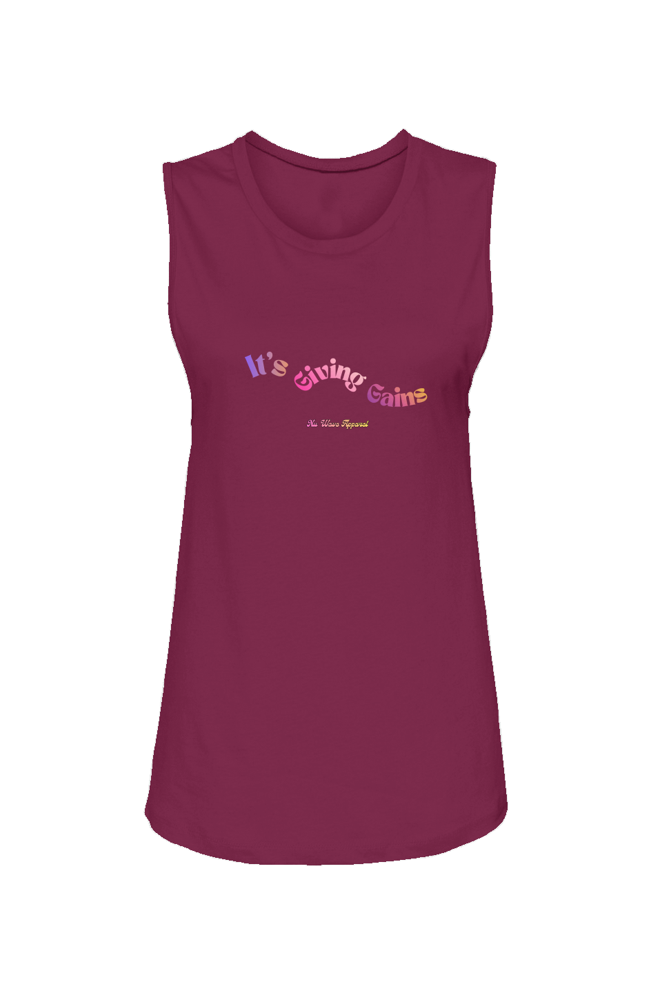 Womens Muscle Tank | It's Giving Gains