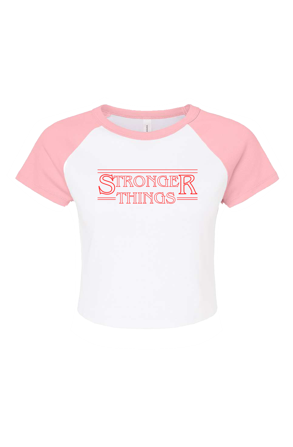 Women's Micro Rib Baby Tee | Stronger Things Exclusive