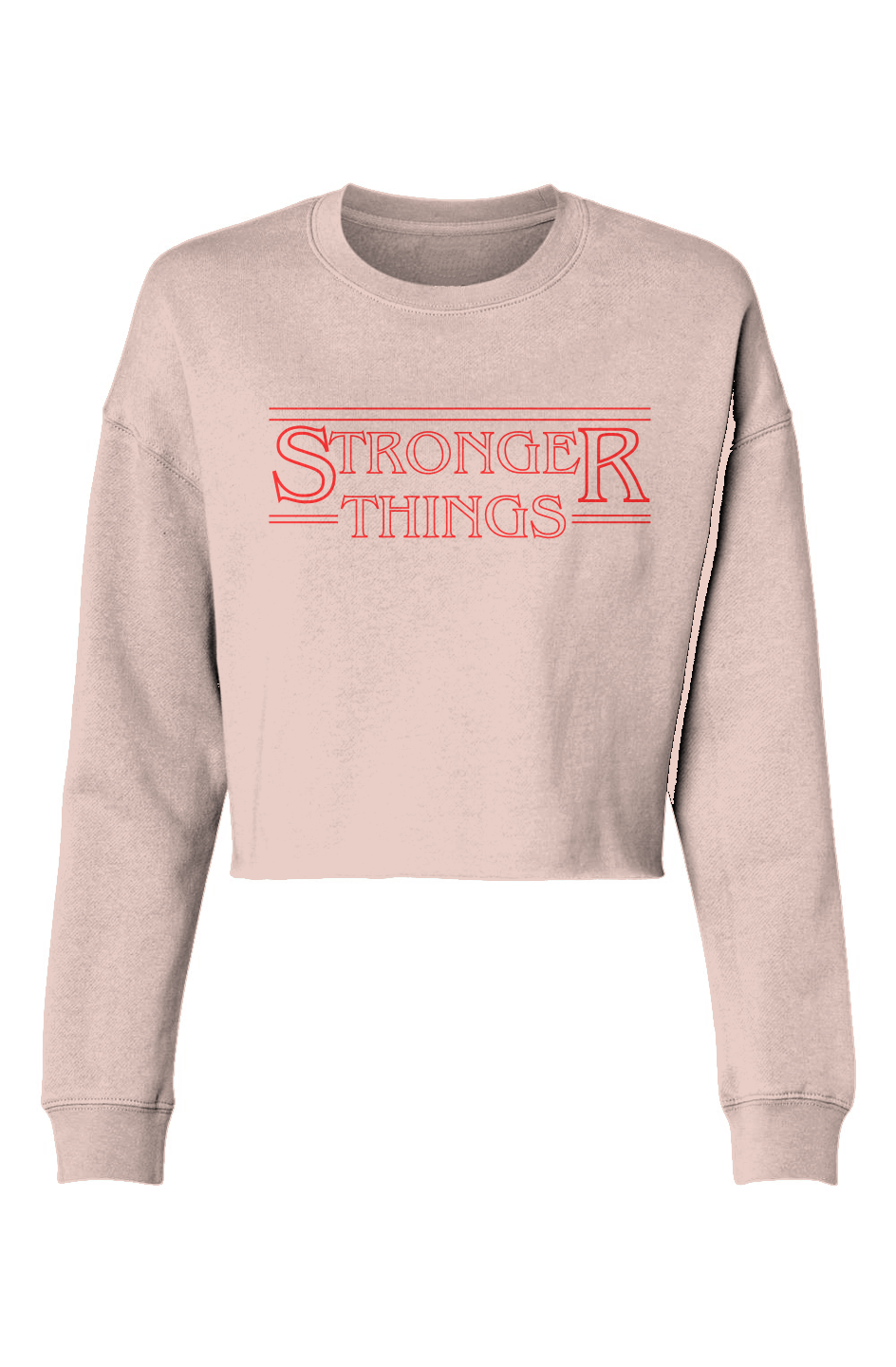 Women's Lightweight Cropped Crew | Stronger Things Exclusive