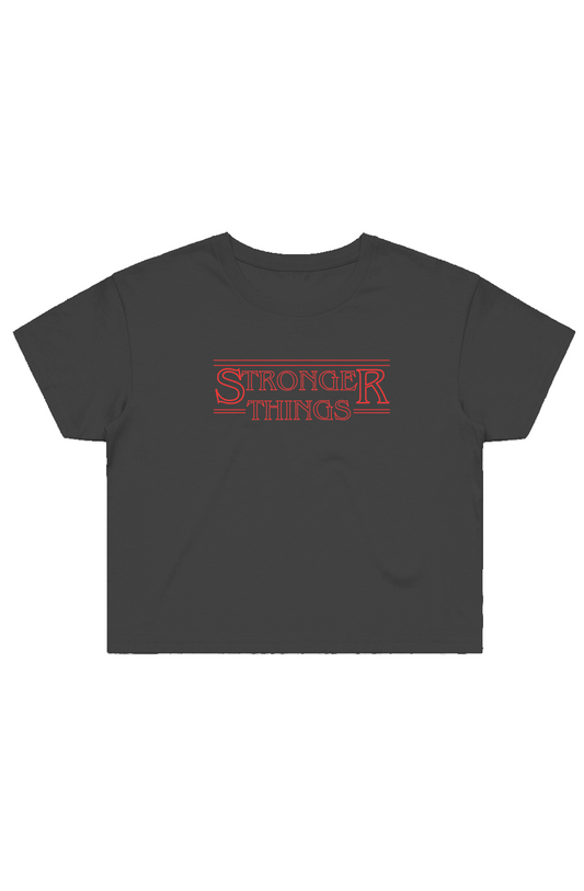 Women's Street Crop Tee | Stronger Things Exclusive