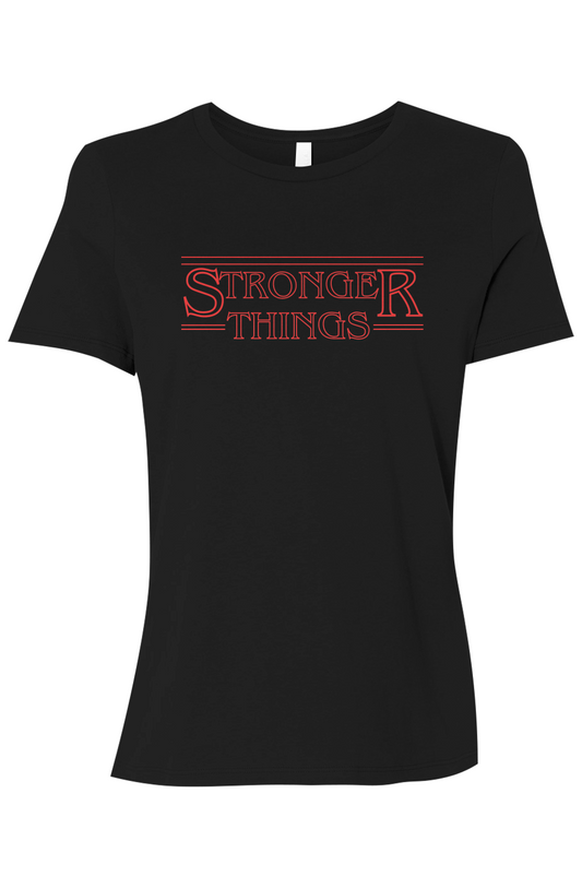Women’s Relaxed Jersey Tee | Stronger Things Exclusive