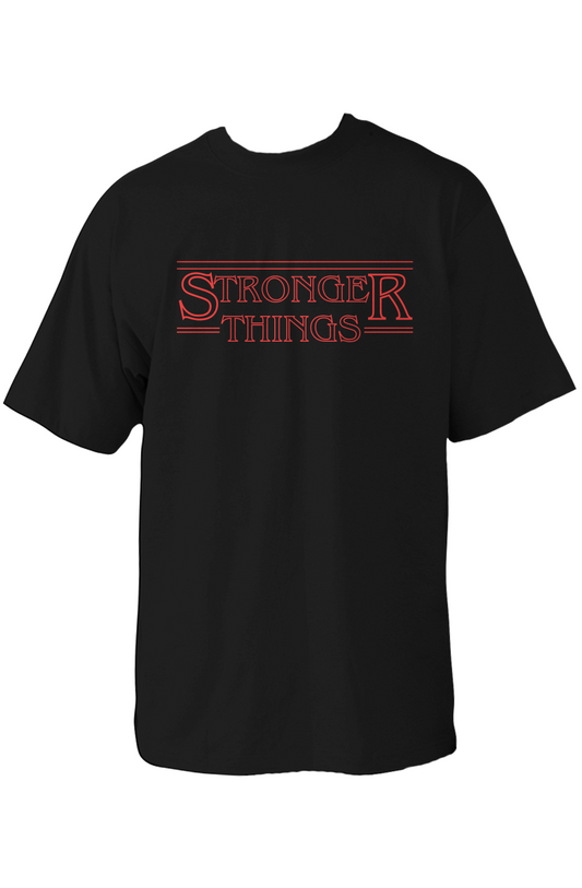 Men's Oversized Heavyweight T Shirt | Stronger Things Exclusive 