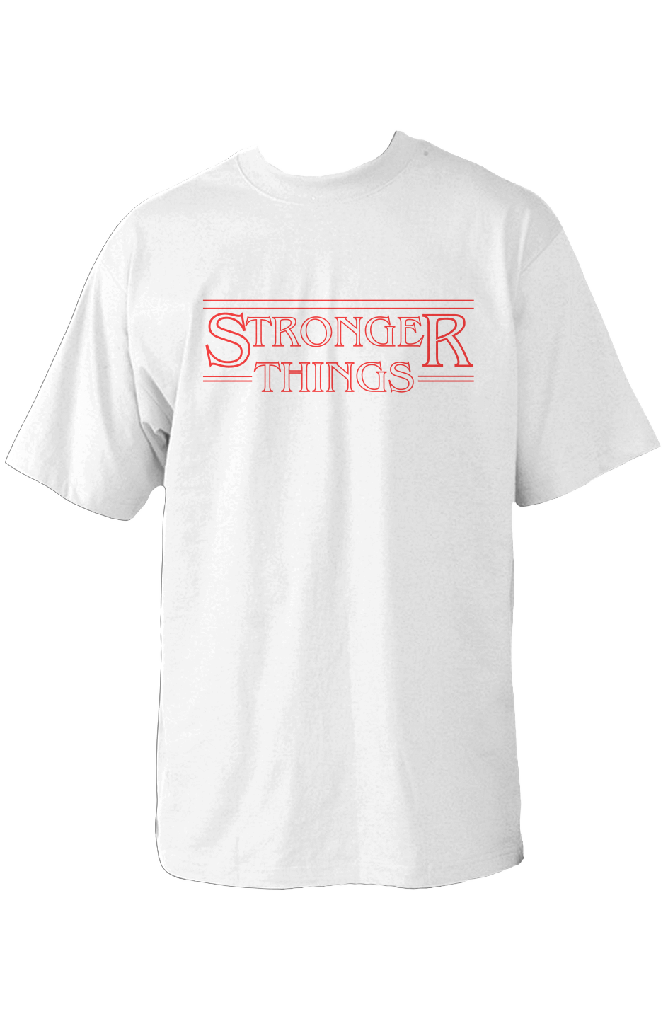 Men's Oversized Heavyweight T Shirt | Stronger Things Exclusive 