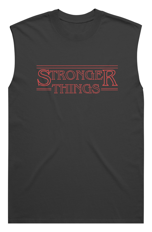 Men's Heavy Faded Tank | Stronger Things Exclusive