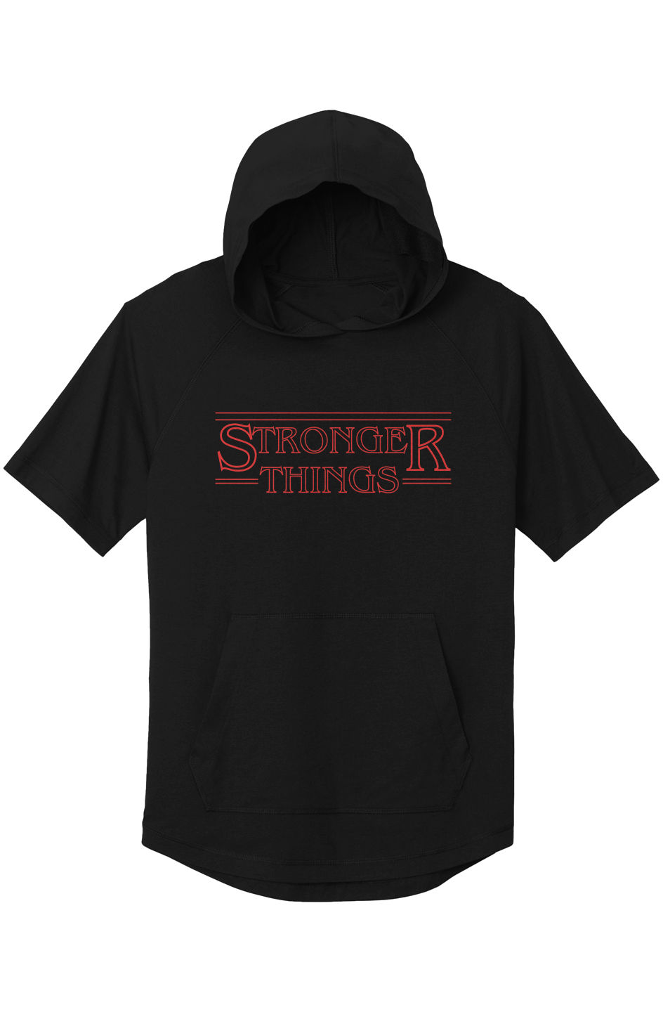Men's Short Sleeve Hoodie | Stronger Things Exclusive
