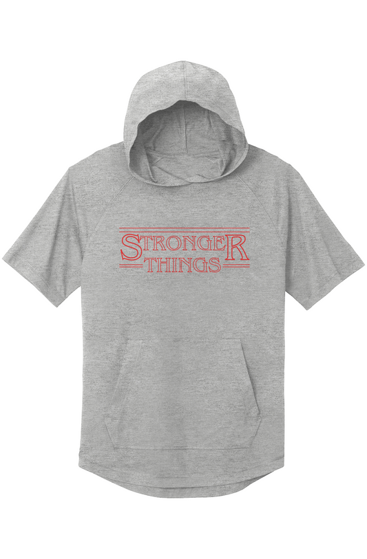 Men's Short Sleeve Hoodie | Stronger Things Exclusive