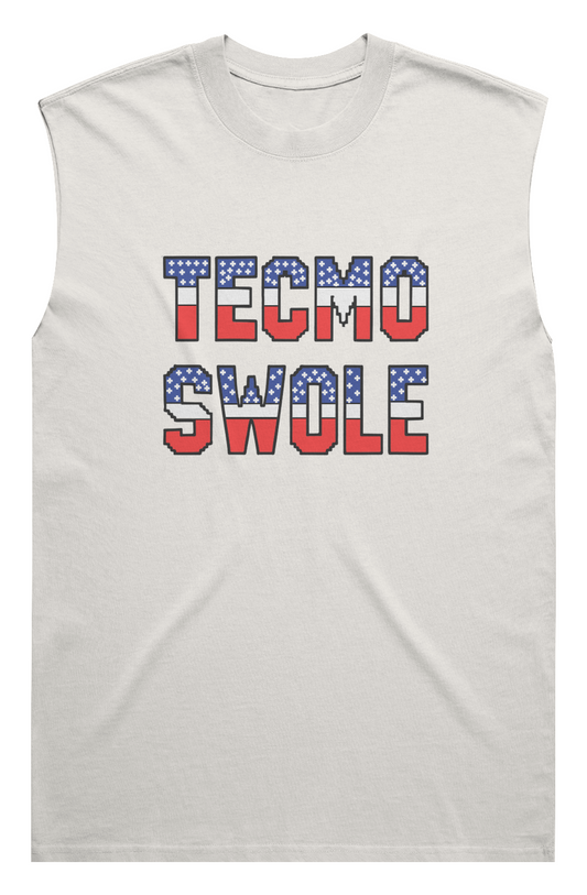 Men's Heavy Faded Tank | Tecmo Swole