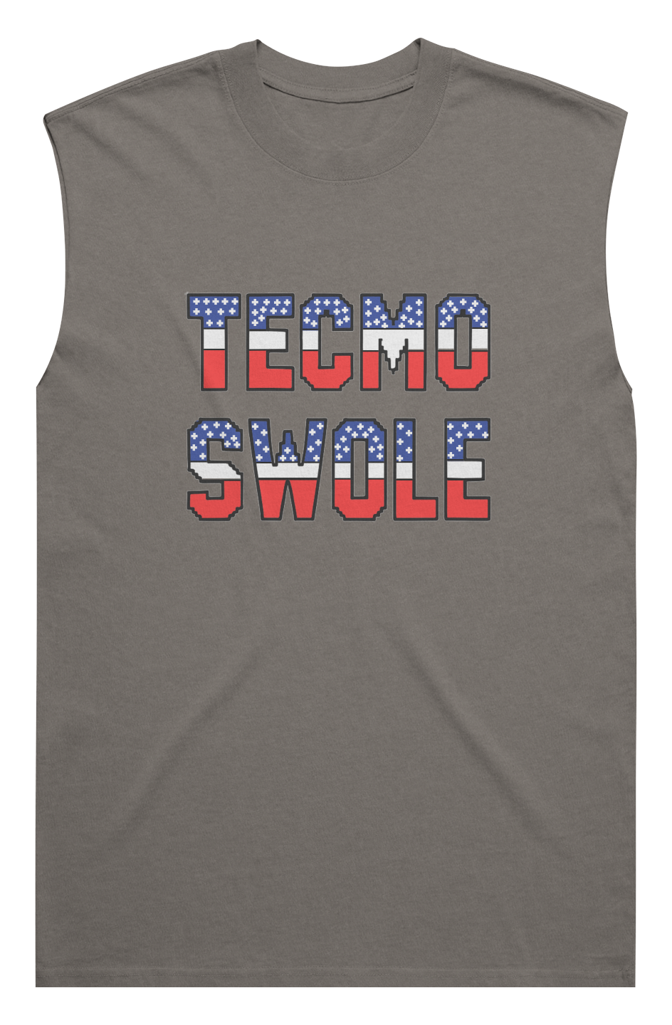 Men's Heavy Faded Tank | Tecmo Swole