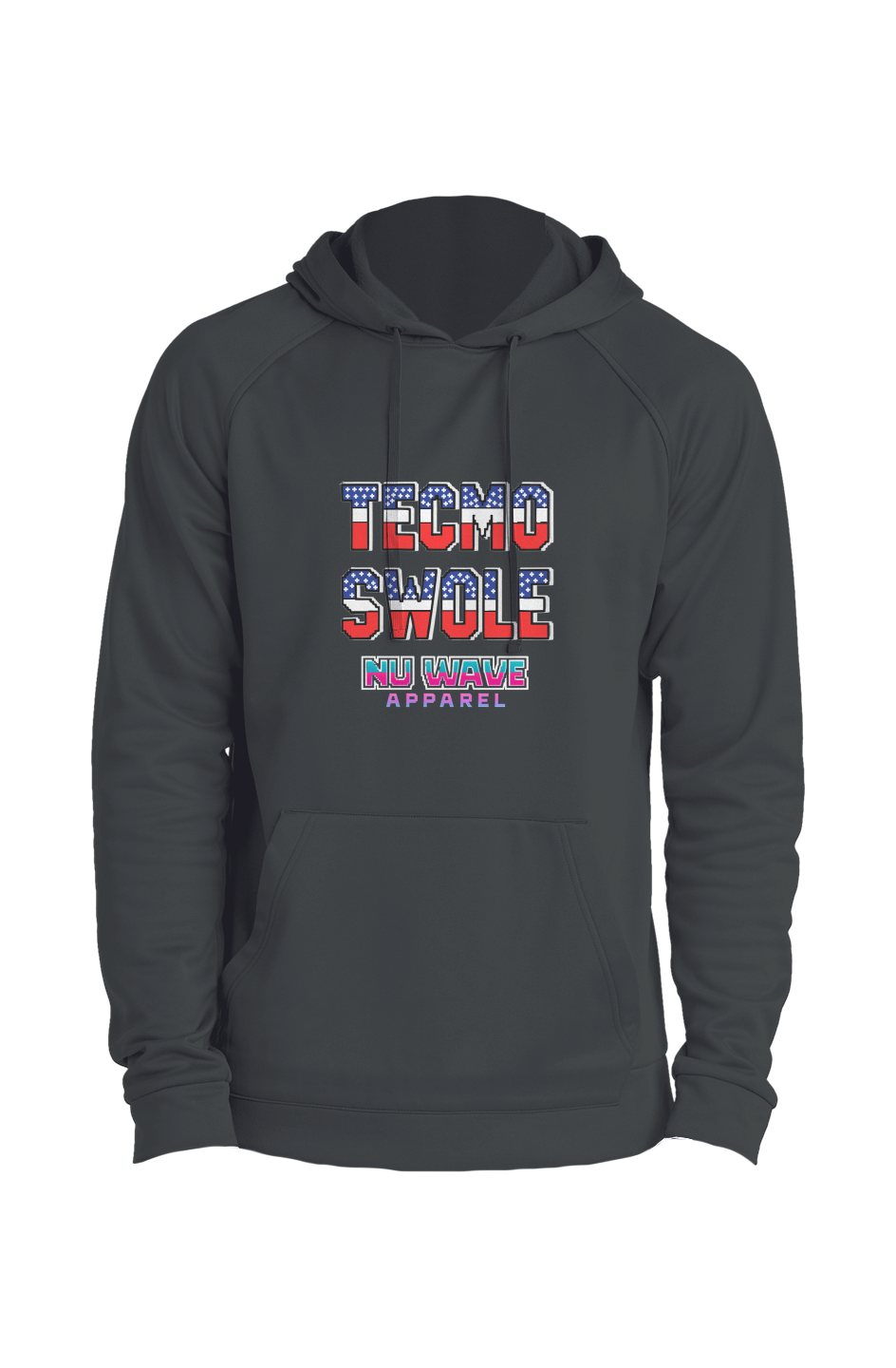 Men's Compete Fleece Pullover Hoodie | Tecmo Swole 