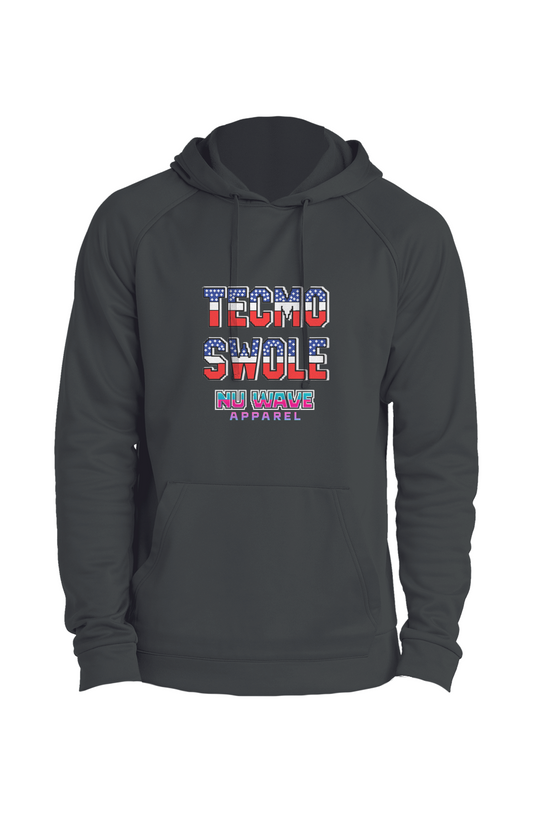 Men's Compete Fleece Pullover Hoodie | Tecmo Swole 