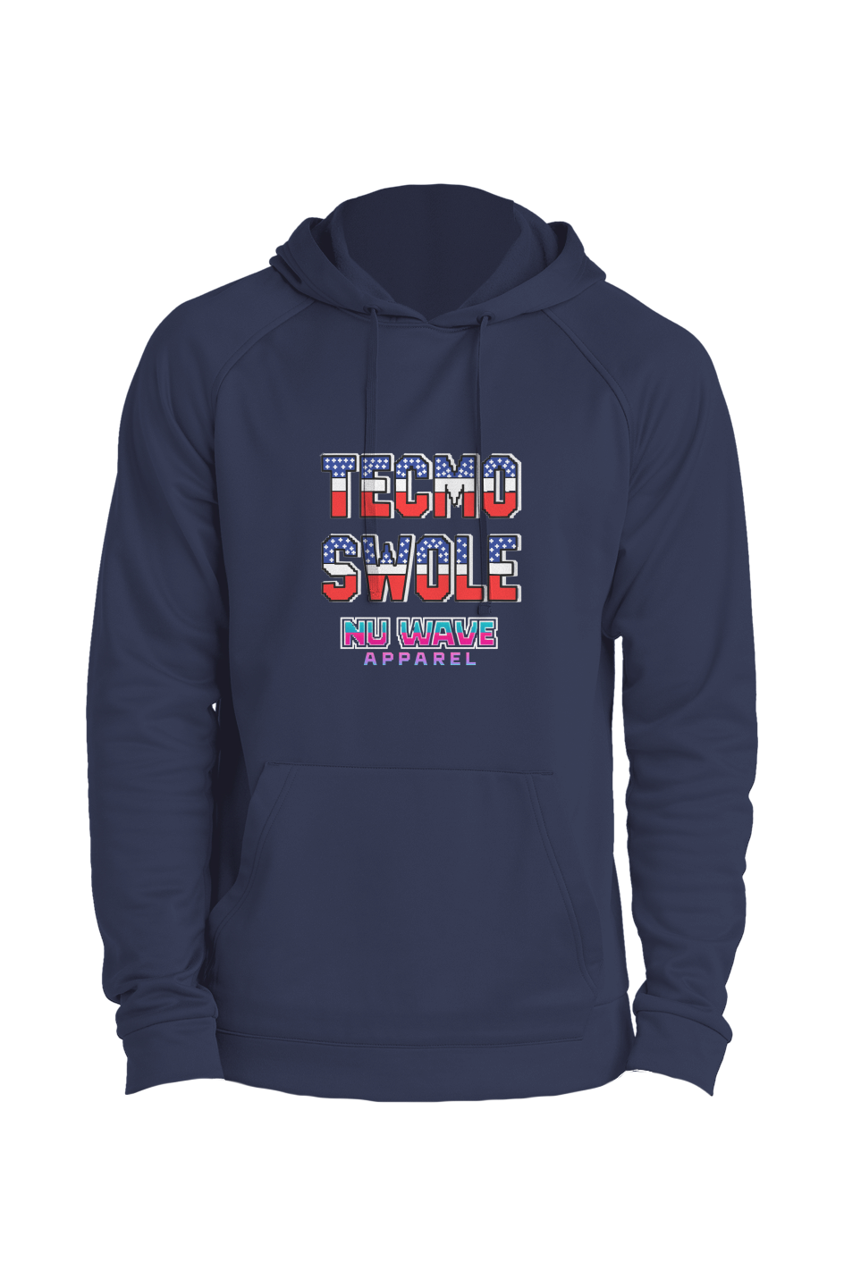 Men's Compete Fleece Pullover Hoodie | Tecmo Swole 