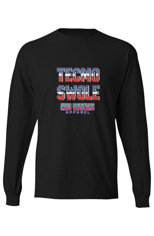 Men's Beefy Long Sleeve T-Shirt | Tecmo Swole