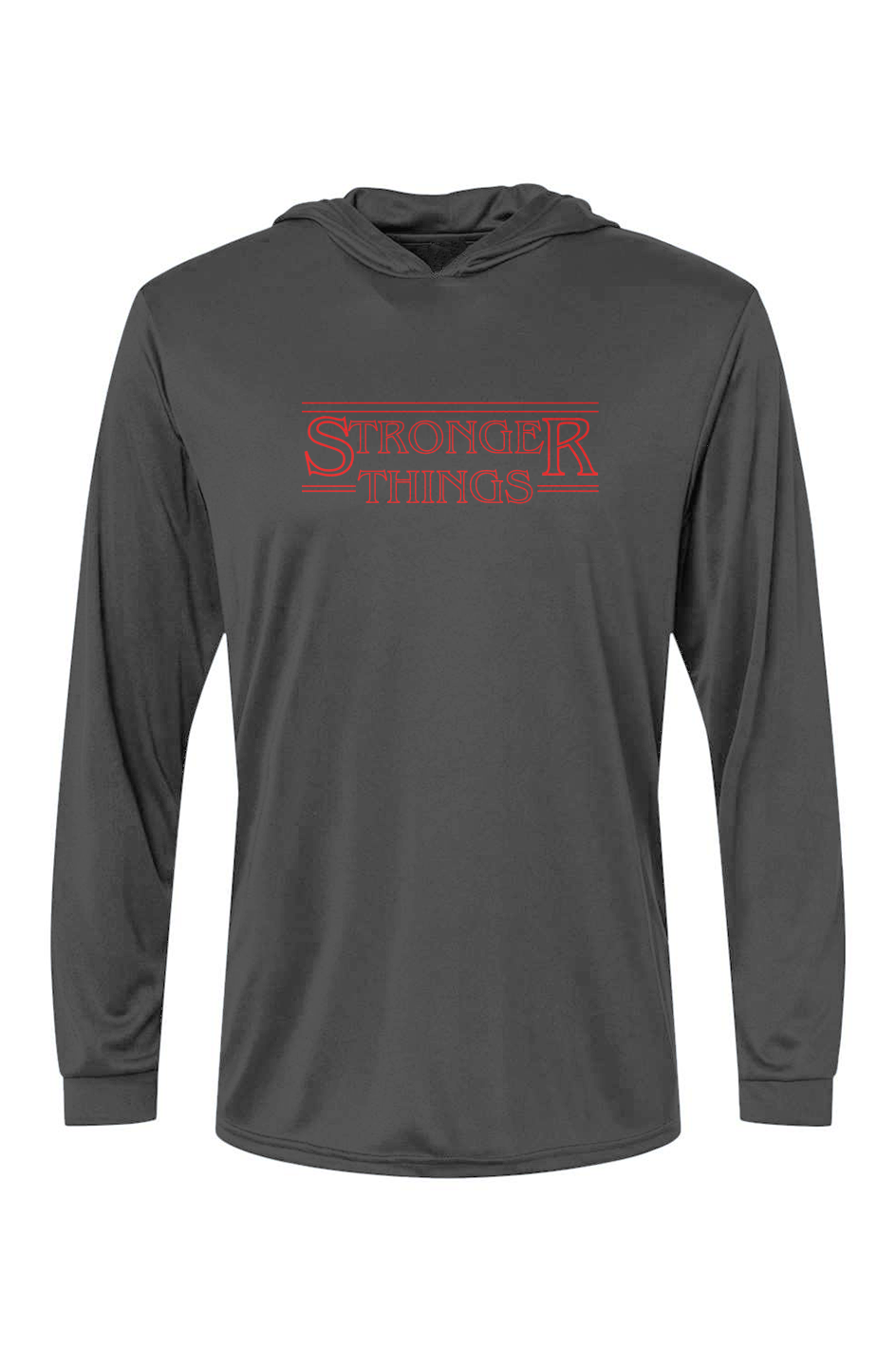 Men's Hooded Long Sleeve Tee | Stronger Things Exclusive