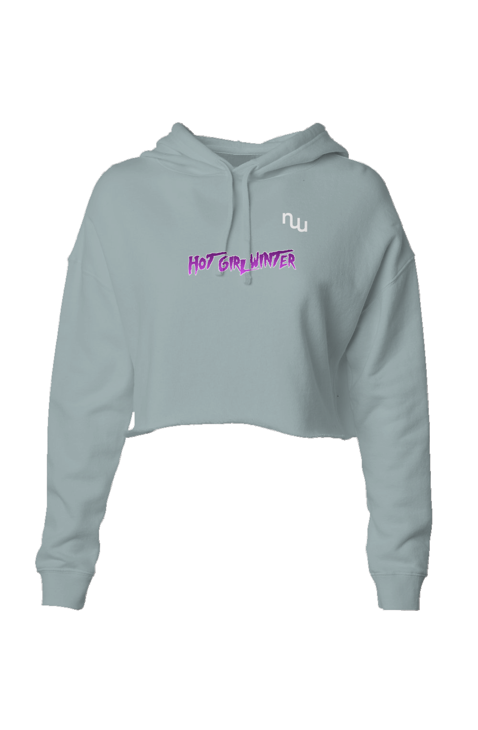 Women's Lightweight Crop Hoodie | Hot Girl Winter