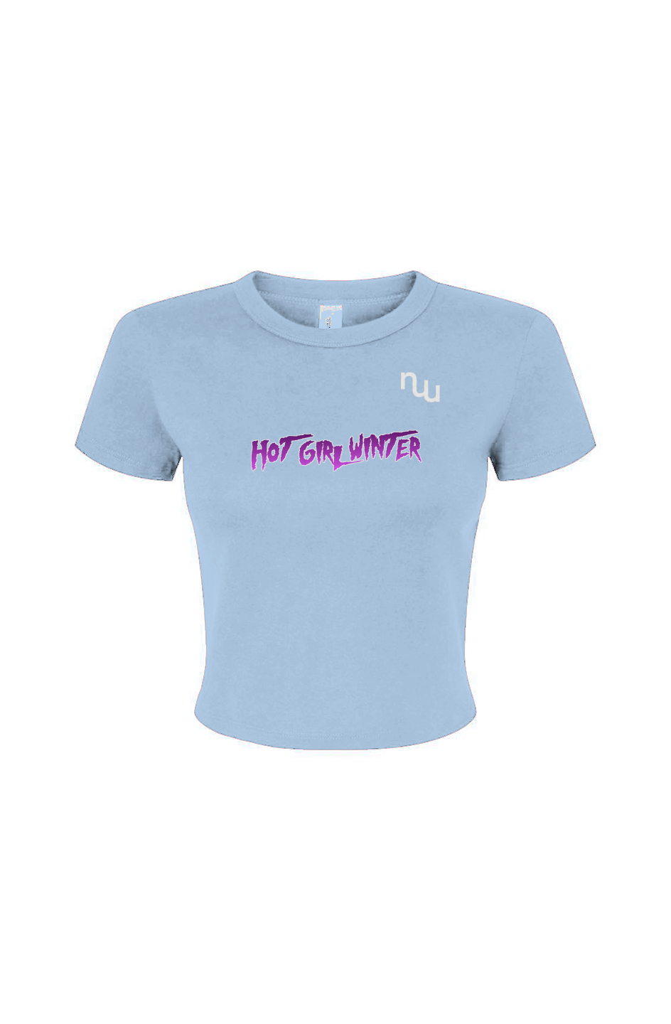 Women's Micro Rib Baby Tee | Hot Girl Winter