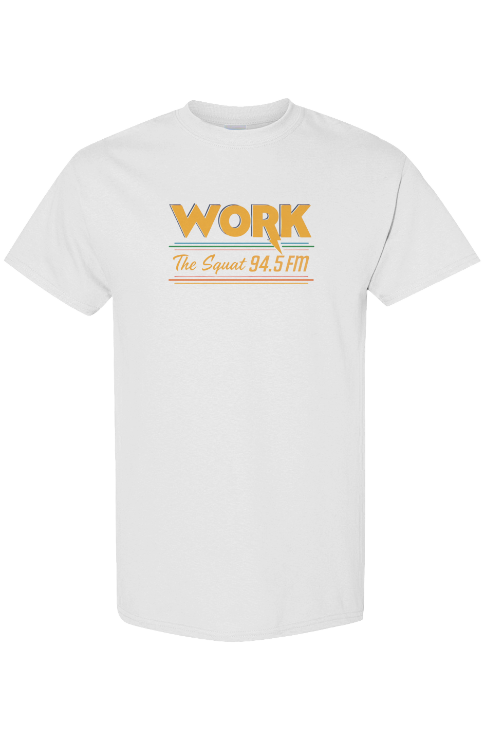 Men's Heavyweight Tee | WORK FM The Squat - Stronger Things Exclusive