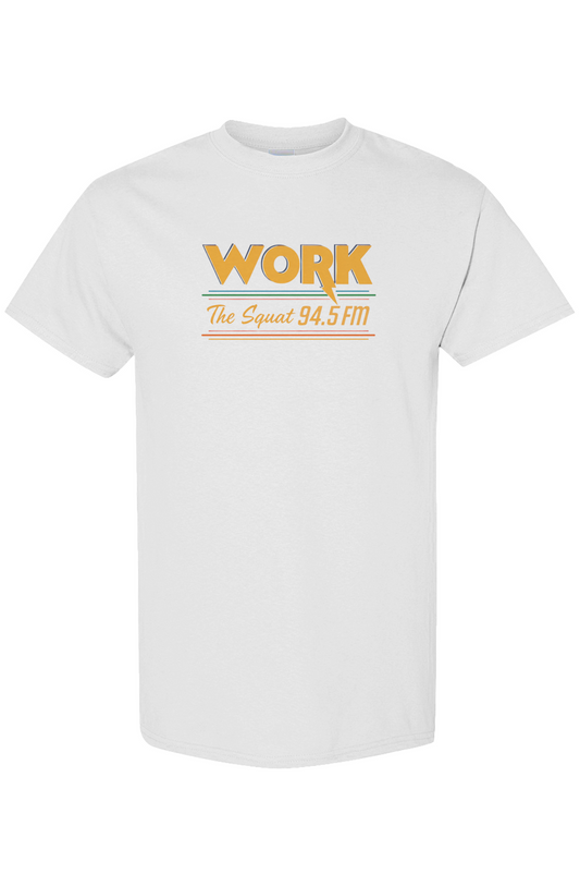 Men's Heavyweight Tee | WORK FM The Squat - Stronger Things Exclusive