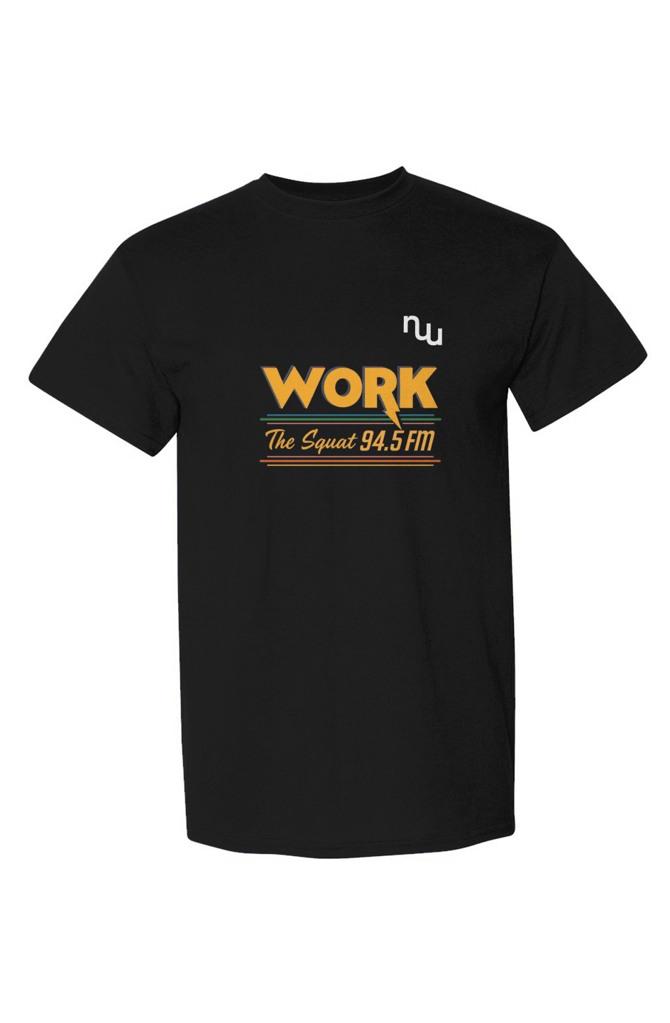 Men's Blended T-Shirt | WORK FM The Squat- Stronger Things Exclusive