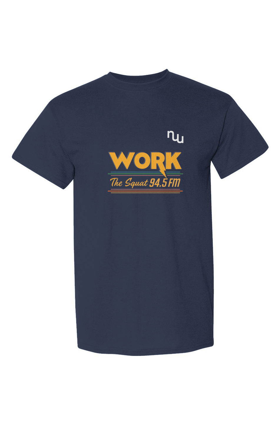 Men's Blended T-Shirt | WORK FM The Squat- Stronger Things Exclusive
