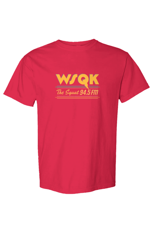 Men's Comfort Heavyweight T Shirt | WSQK The Squat- Stronger Things Exclusive