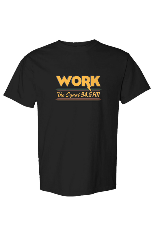 Men's Comfort Heavyweight T Shirt | WORK The Squat - Stronger Things Exclusive