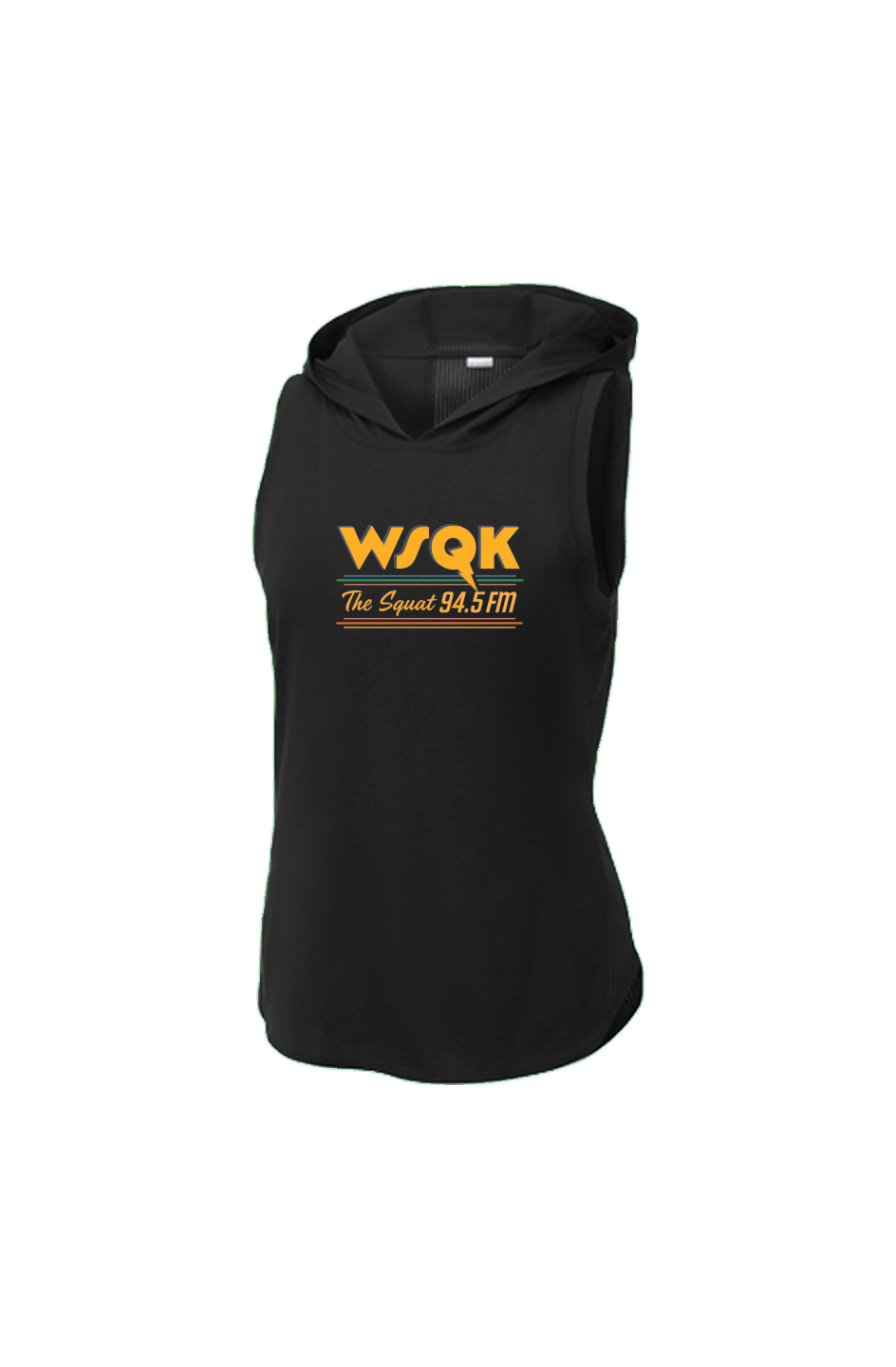 Women's Hoodie Tank | WSQK The Squat 94.5 Fm - Stronger Things Exclusive