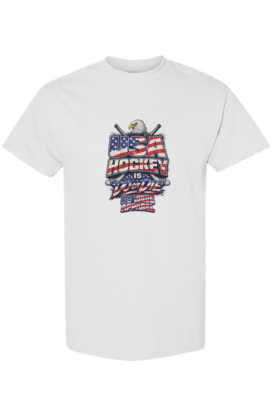 Men's Heavyweight Tee | USA Hockey Is Do or Die