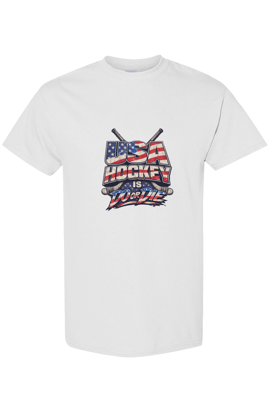 Men's Heavyweight Tee | USA Hockey is Do or Die
