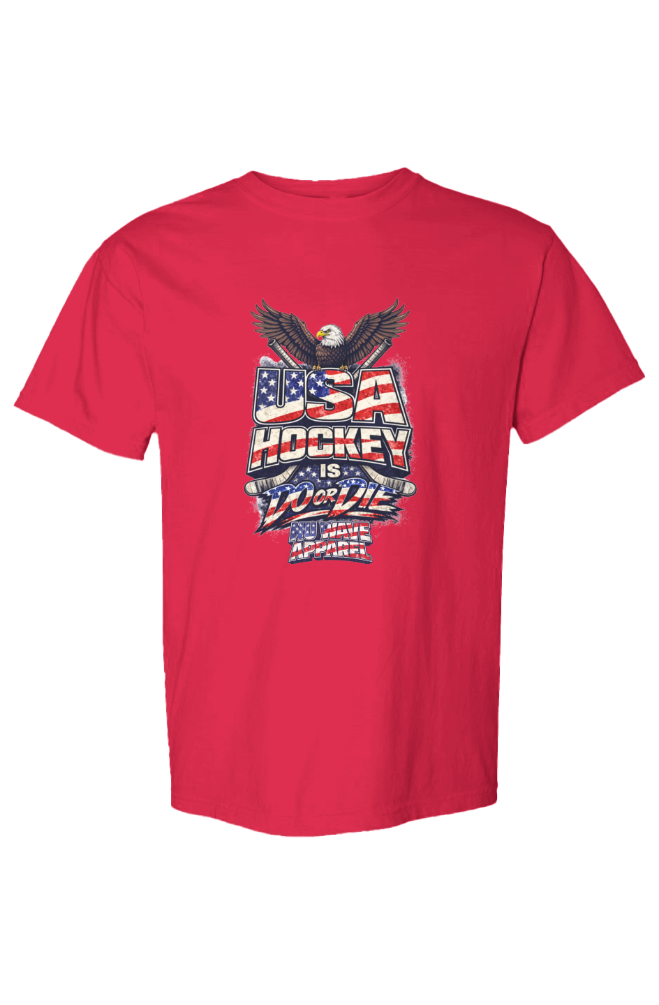 Men's Comfort Heavyweight T Shirt | USA Hockey Is Do or Die