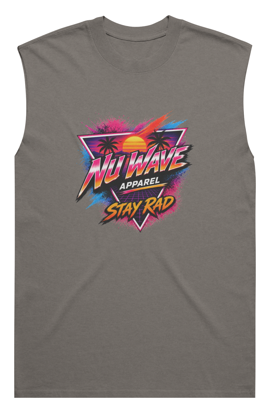 Men's Heavy Faded Tank | Stay Rad